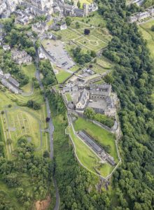 Stirling Castle aerial view