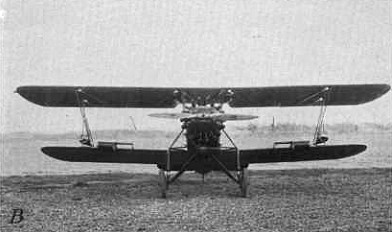 Biplane with insect traps